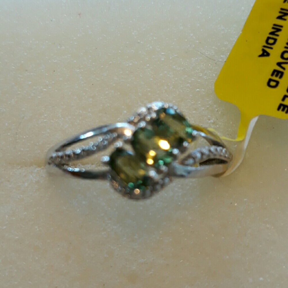 MADAGASCAR PARAIBA APATITE RING - Picture 4 of 4